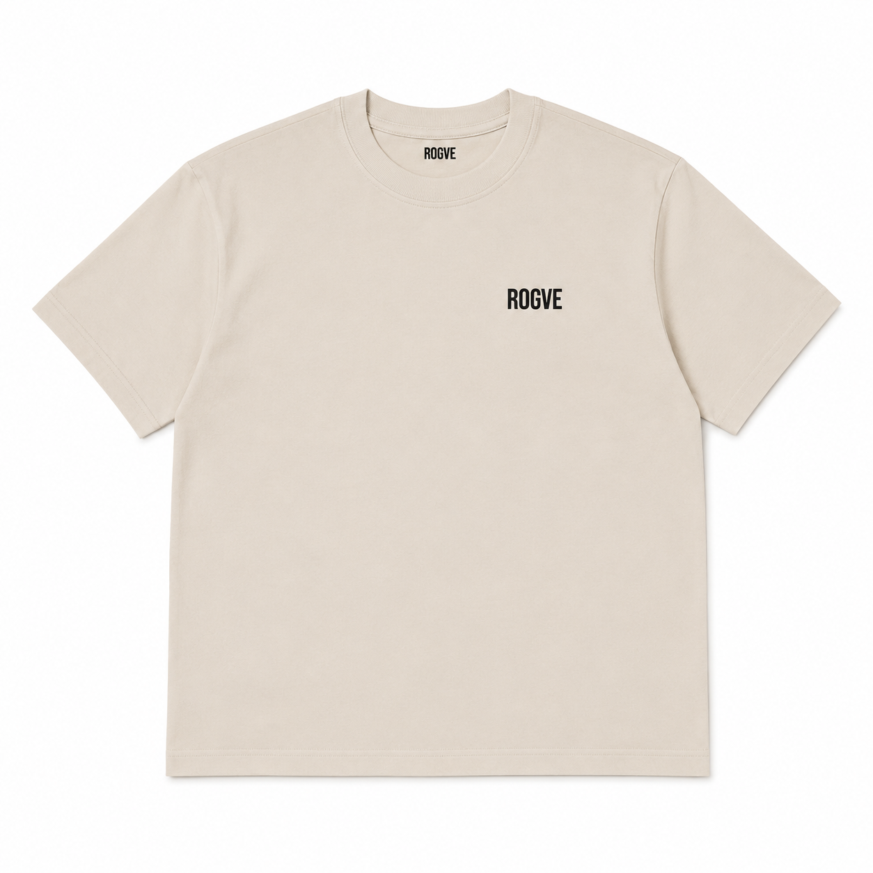 Let Them Talk Tee – White & French Oak