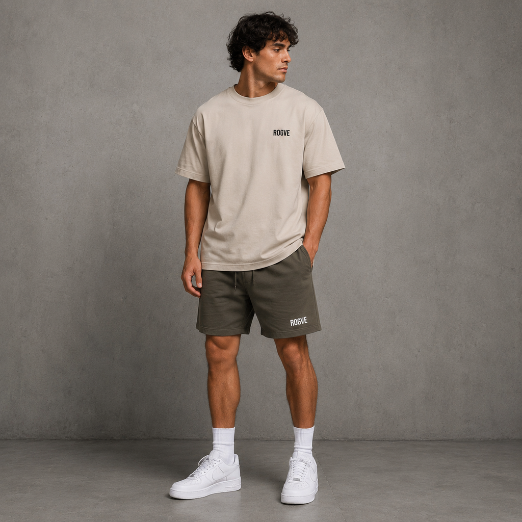 Let Them Talk Tee – White & French Oak