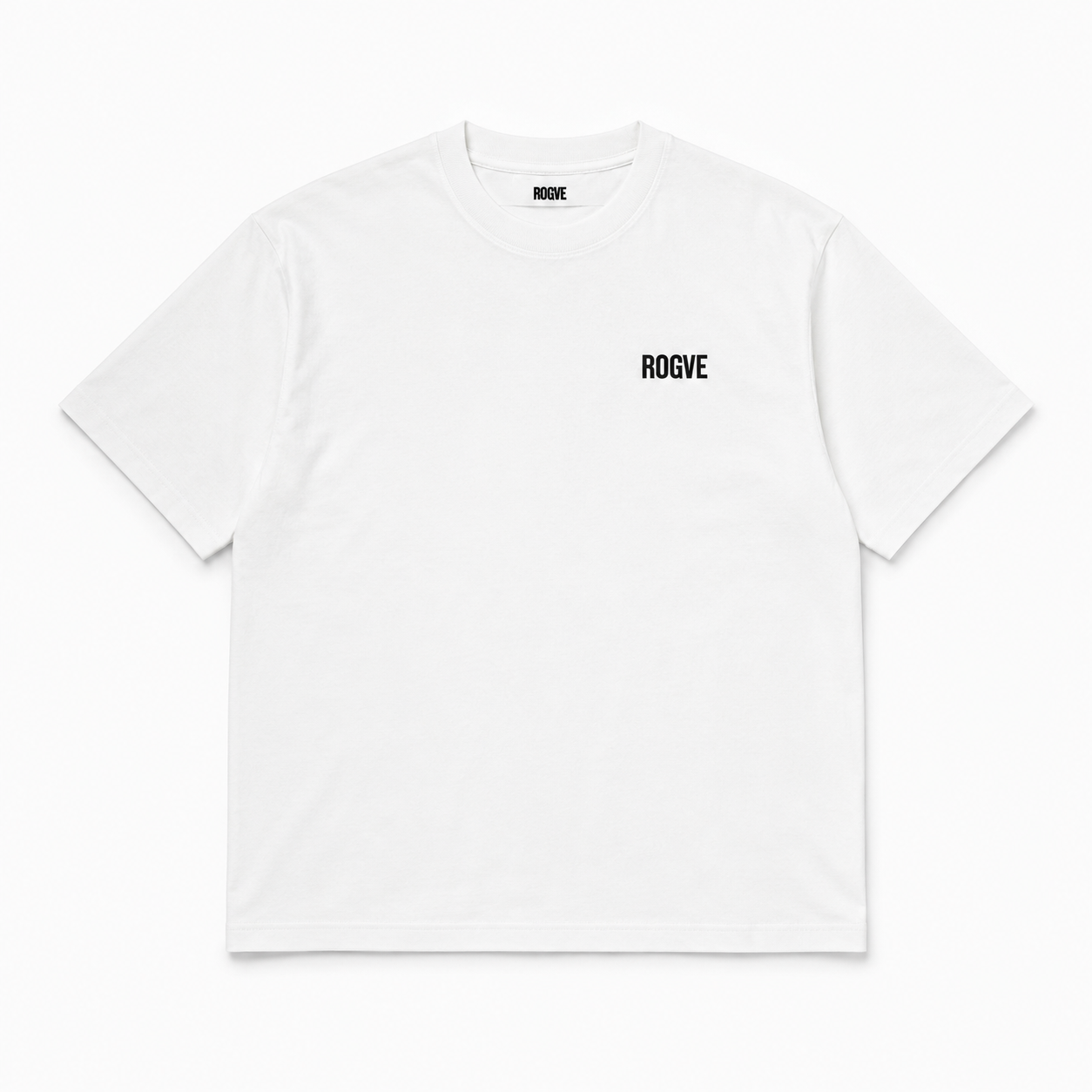 Let Them Talk Tee – White & French Oak