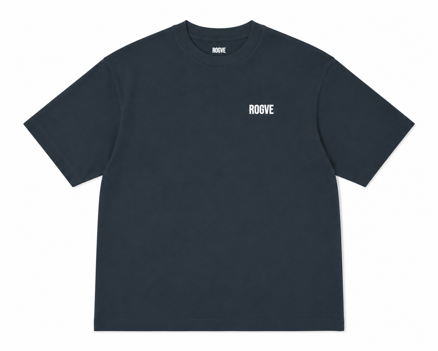 Let Them Talk Tee – Black & Midnight Navy