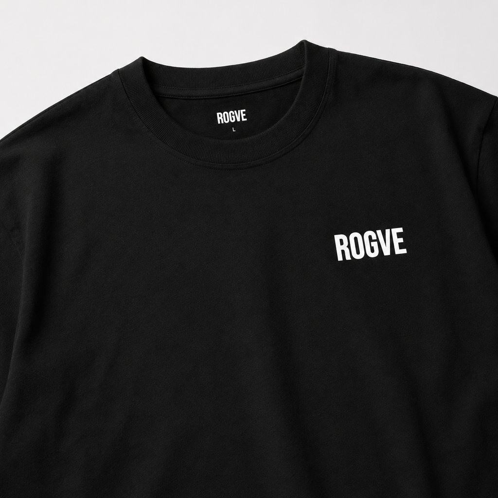 EST. 2026 Tee – Black & Midnight Navy
