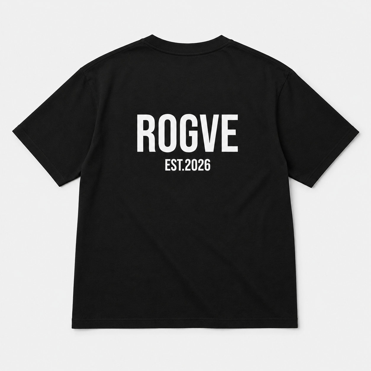 EST. 2026 Tee – Black & Midnight Navy