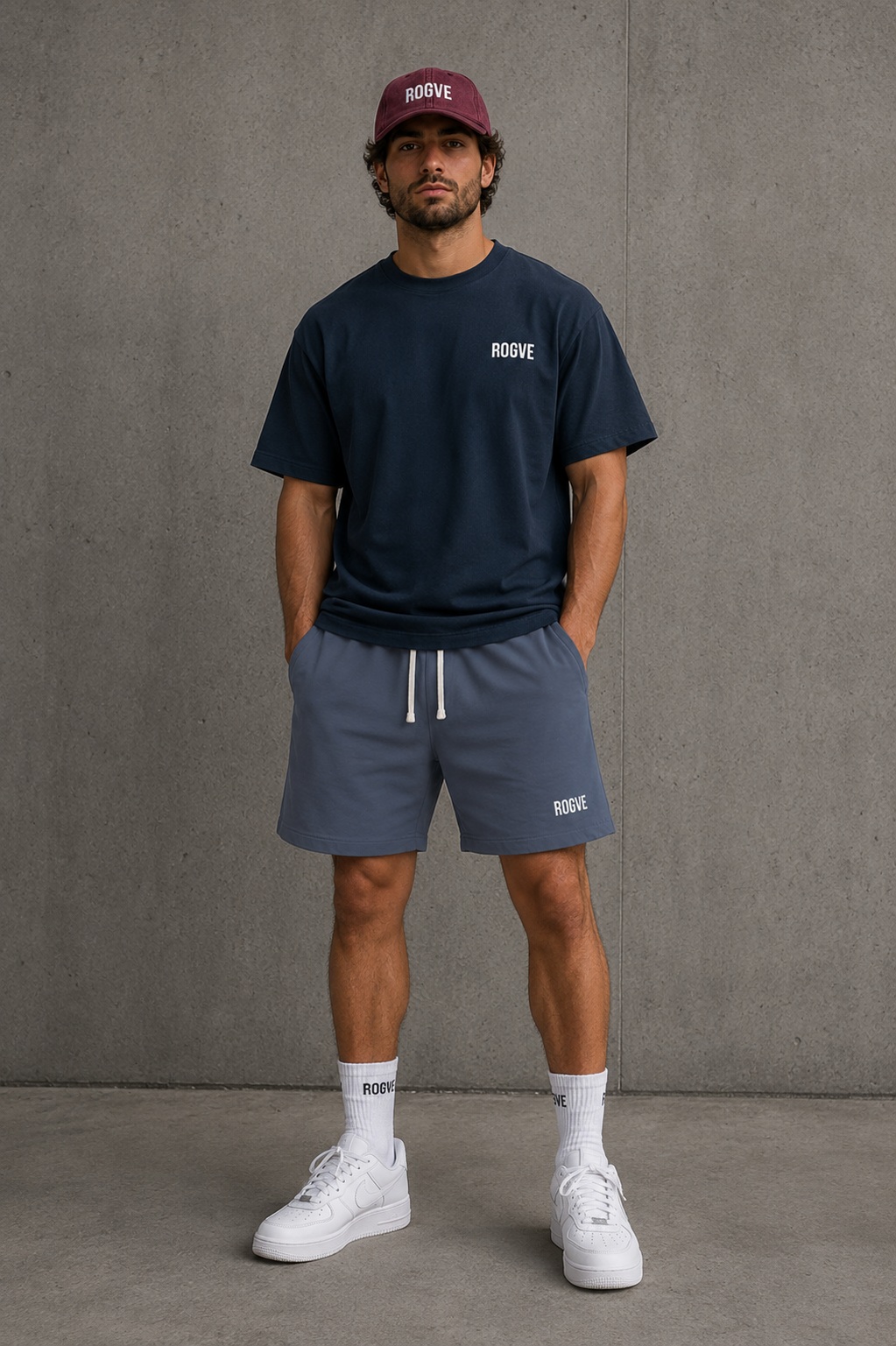 EST. 2026 Tee – Black & Midnight Navy