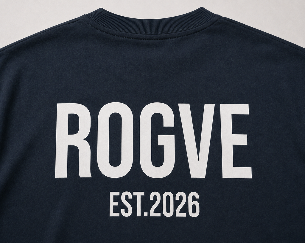 EST. 2026 Tee – Black & Midnight Navy