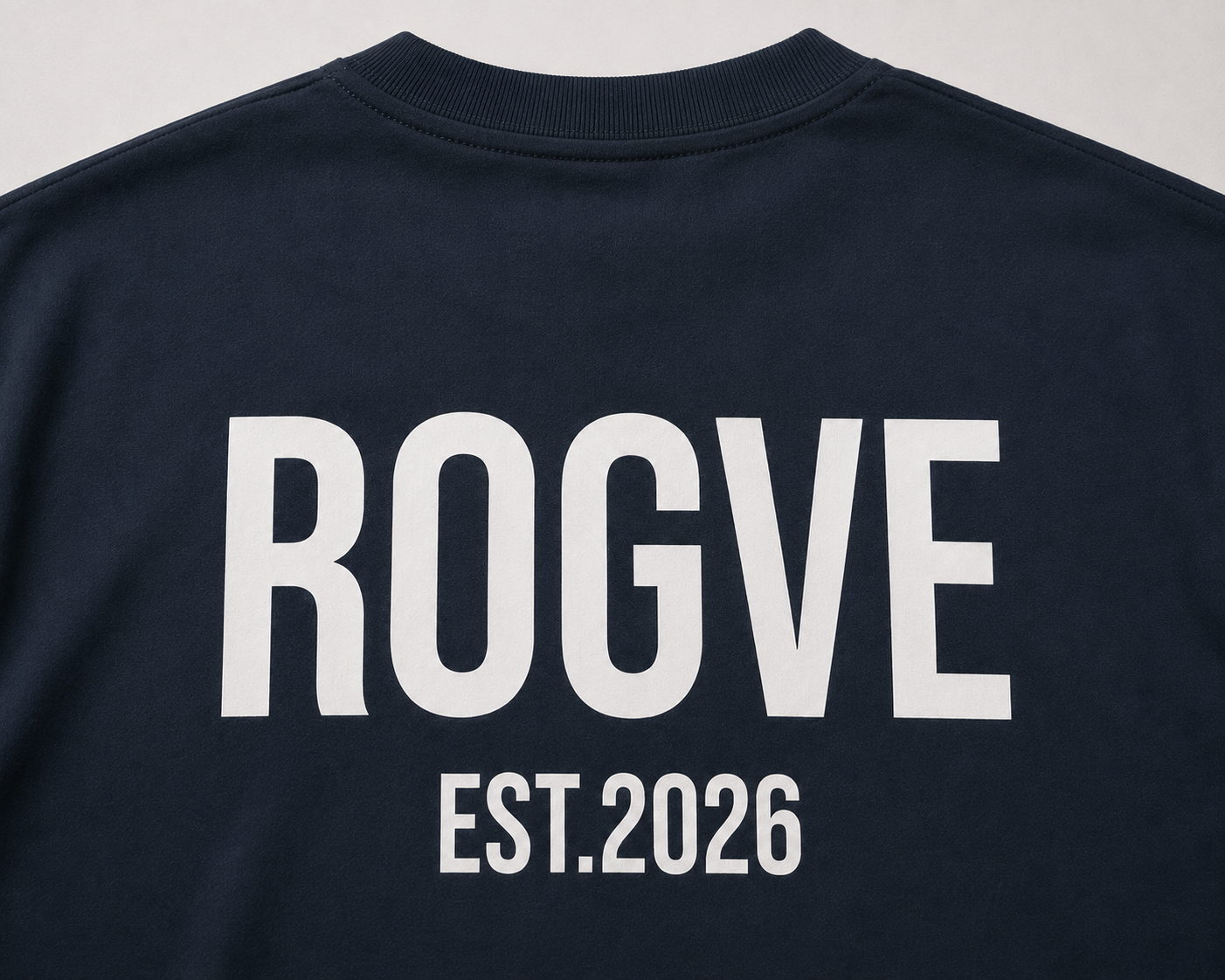 EST. 2026 Tee – Black & Midnight Navy