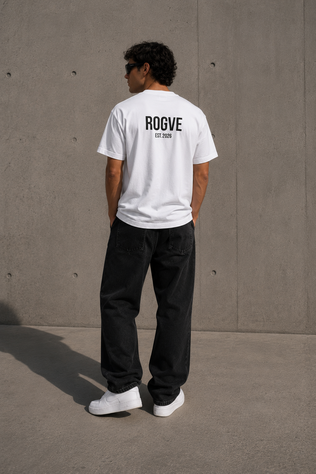 EST. 2026 Tee – White & French Oak