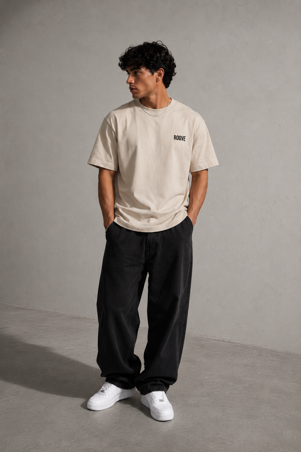 EST. 2026 Tee – White & French Oak